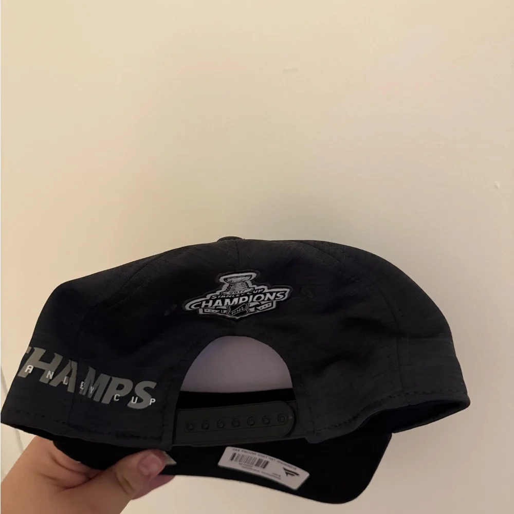 Black Stanley Cup Champs Cap